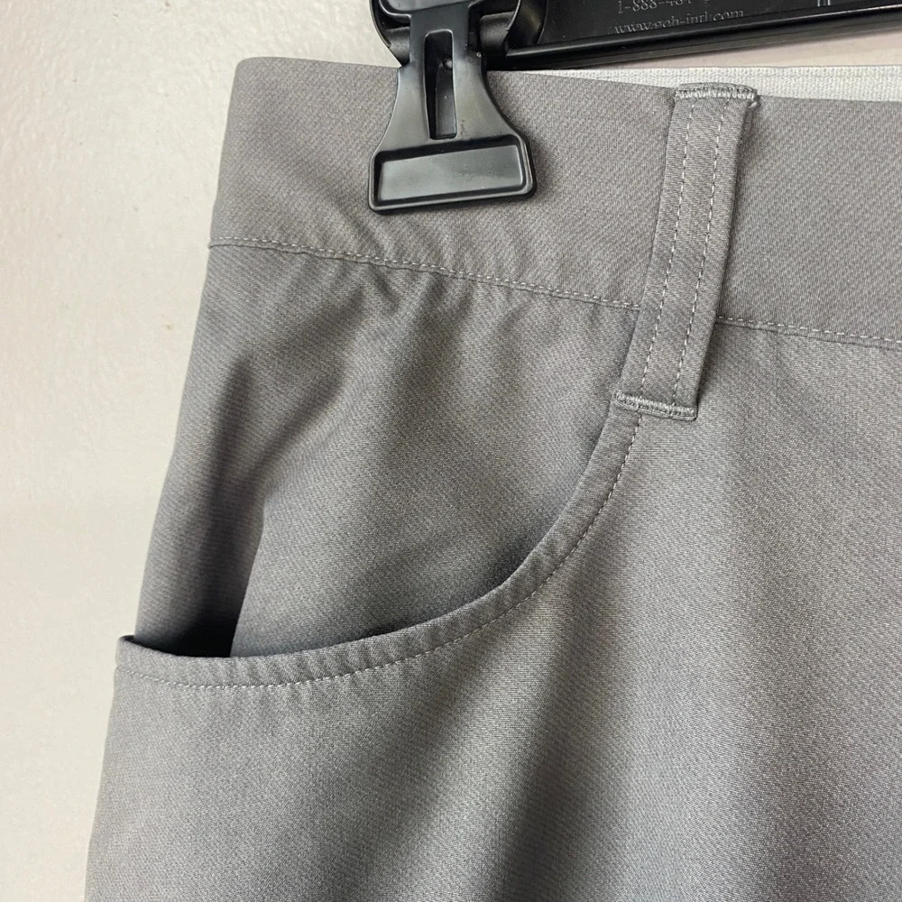 Adidas Golf Shorts Mens 32 Grey Performance Stretch Moisture Wicking‎ Activewear